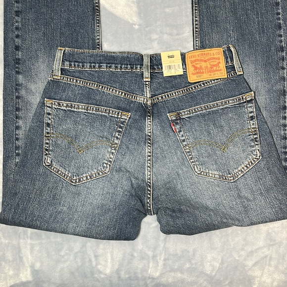 Levi's Men's 505 Regular Fit Stretch Jeans 30x32 - Picture 4 of 7